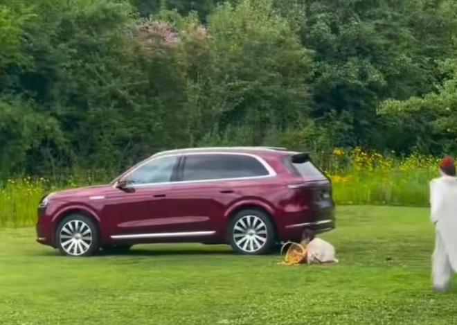 全新问界M7实车曝光：家族化设计全面升级智能与空间双突破(图3)