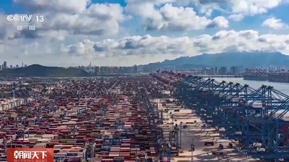 一线分钟 青岛港科技升级货物“秒通关”(图10)