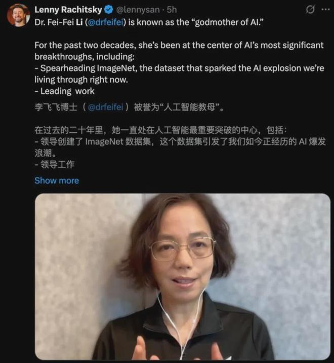 李飞飞与AI革命从数据奠基到世界模型的新征程(图1)