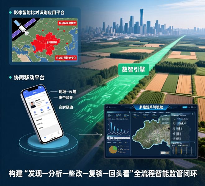 AI+国土空间治理的昌平实践：构建耕地保护与执法监测的智能闭环(图1)
