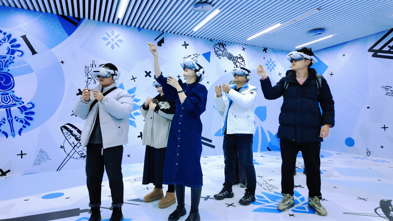 妙音数科获劳伦斯世界纪录“世界首个人工智能（AI）交互XR大空间”认证(图4)